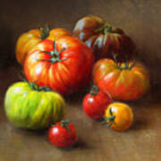 Heirloom Tomatoes Art Print