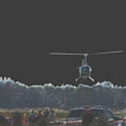 Helicopter Lift Art Print