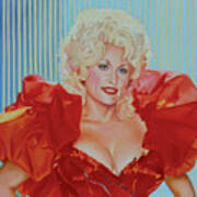 Hello Dolly - Dolly Parton Art Print