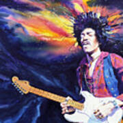 Hendrix Art Print