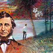 Henry David Thoreau Art Print