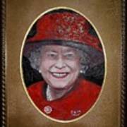 Her Majesty Queen Elizabeth Art Print