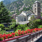 Historic Town Of Andorra La Vella Art Print