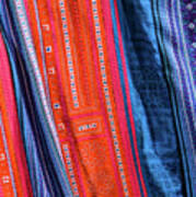 Hmong Weaving 3 Art Print