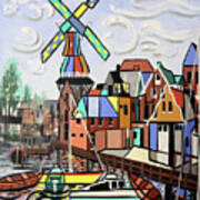 Holland Not Just Tulips And Windmills Art Print