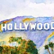 Hollywood Sign California Art Print