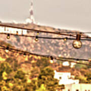 Hollywood Sign On The Hill 6 Art Print