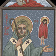 Holy Bishop St Martin Of Tours 210 Art Print