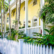 Homes Of Key West 14 Art Print