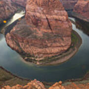 Horseshoe Bend In Page Arizona Art Print