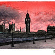 Houses Of Parliment Art Print