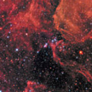 Hubble Captures Wide View Of Supernova 1987a Art Print