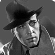 Humphrey Bogart Publicity Portrait Casablabca 1942-2016 Art Print