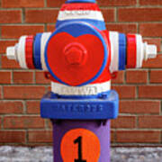 Hydrant Number One Art Print
