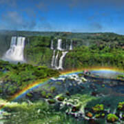 Iguazu Panorama Art Print