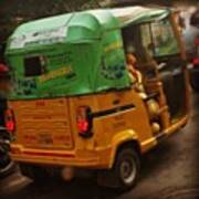 #india #chennai #tamilnadu #tuktuk Art Print