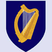 Ireland Coat Of Arms Art Print