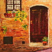 Italian Door Art Print