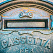 Italian Mailbox Close Up Art Print