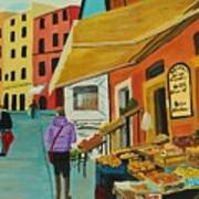 Italian Market Art Print