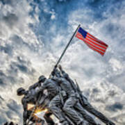 Iwo Jima Memorial Art Print