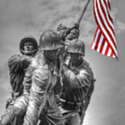 Iwo Jima Art Print