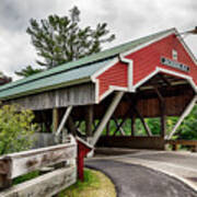 Jackson Covered Bridge Art Print