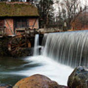 January Morning At Gomez Mill #2 Art Print