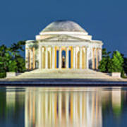 Jefferson Memorial In Washington Dc Art Print
