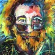 Jerry Garcia Art Print