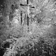 Jesus Christ On Cross Savannah Georgia Art Print