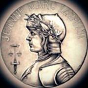 Joan Of Arc - Halo Art Print