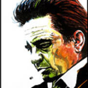 Johnny Cash Art Print