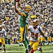 Jordy Nelson Green Bay Packers 5 by Joe Hamilton