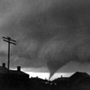 Kansas: Tornado, C1902 Art Print