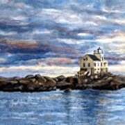 Katland Lighthouse Art Print