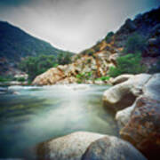 Kern River Pinhole Art Print