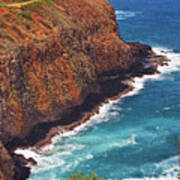 Kilauea Lighthouse On The Island Of Kauai, Hawaii, United States Of America Art Print