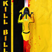 Kill Bill Minimalistic Alternative Movie Poster Art Print