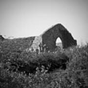 Kilmanaheen Church Ruins Ennistymon Ireland Art Print