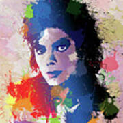 King Of Pop Art Print