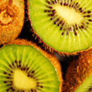 Kiwi Fruit Art Print