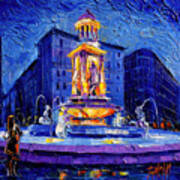 La Fontaine Des Jacobins Art Print