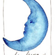 La Luna Art Print