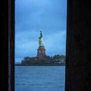 Lady Liberty View Art Print