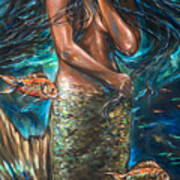 Lailani Mermaid Art Print