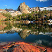 Lake Blanche Spring Vertical Art Print