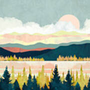 Lake Forest Art Print