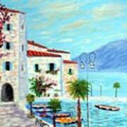 Lake Garda Bliss Art Print
