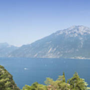 Lake Garda Gorgeous Panoramic View Art Print